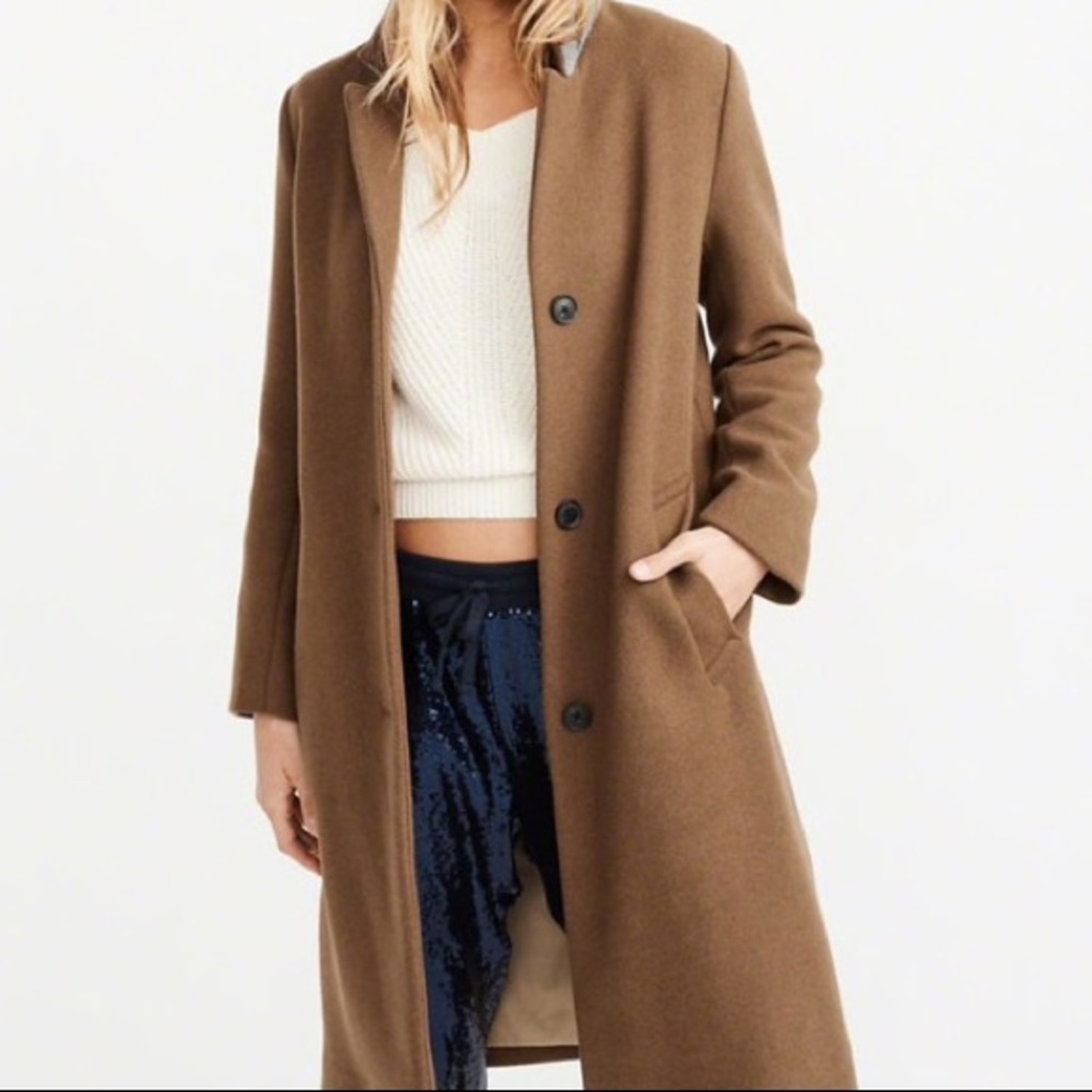 A&F Wool Dad Coat